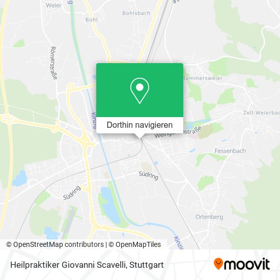 Heilpraktiker Giovanni Scavelli Karte