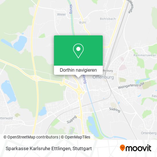 Sparkasse Karlsruhe Ettlingen Karte