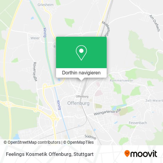 Feelings Kosmetik Offenburg Karte