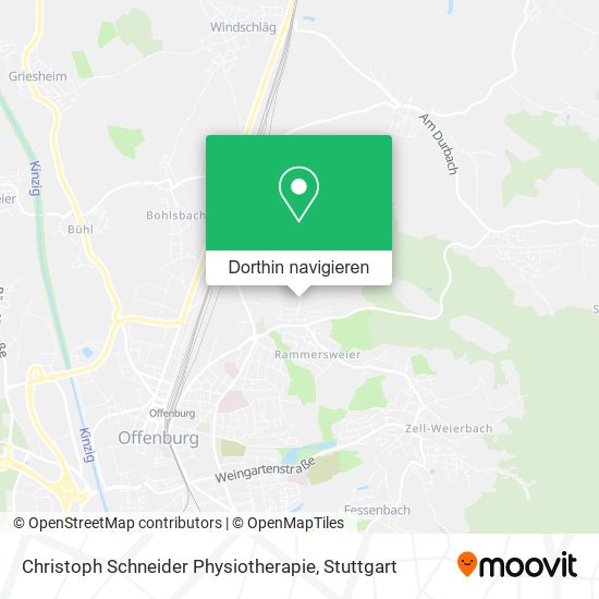 Christoph Schneider Physiotherapie Karte