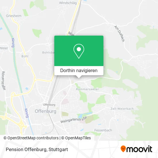 Pension Offenburg Karte
