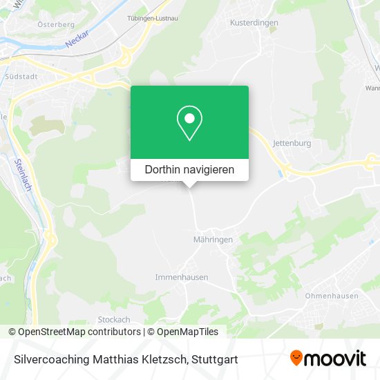 Silvercoaching Matthias Kletzsch Karte