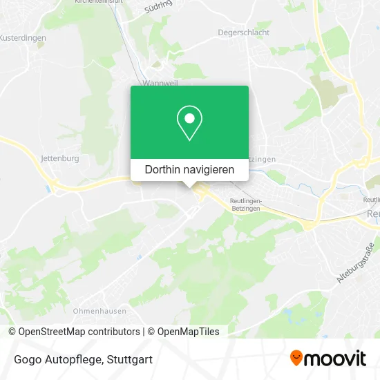 Gogo Autopflege Karte