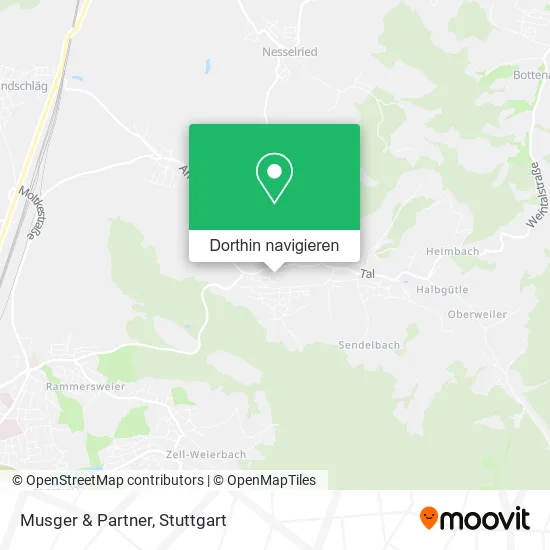 Musger & Partner Karte