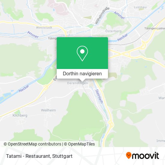 Tatami - Restaurant Karte