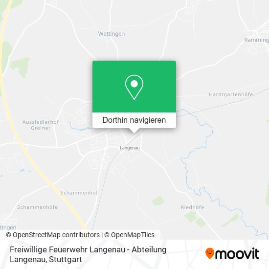 Freiwillige Feuerwehr Langenau - Abteilung Langenau Karte