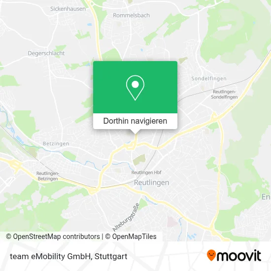 team eMobility GmbH Karte