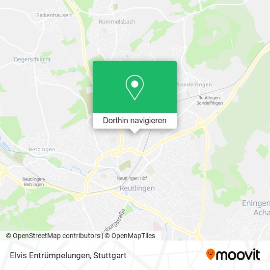 Elvis Entrümpelungen Karte
