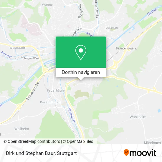 Dirk und Stephan Baur Karte