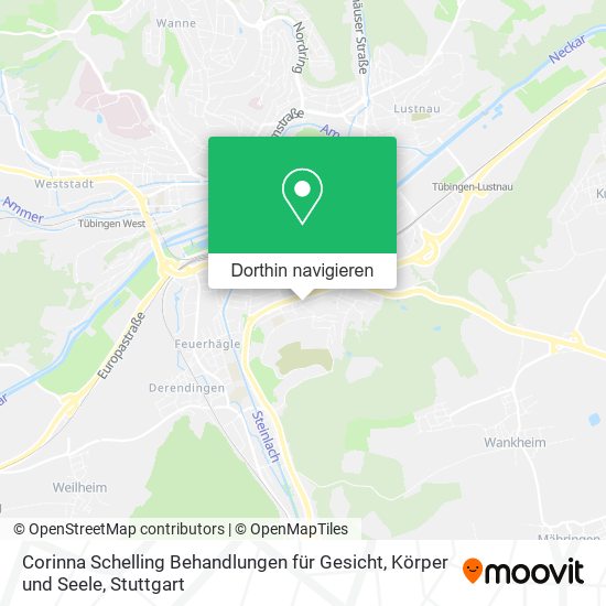 Corinna Schelling Behandlungen für Gesicht, Körper und Seele Karte