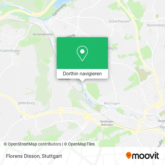 Florens Disson Karte