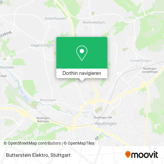 Butterstein Elektro Karte