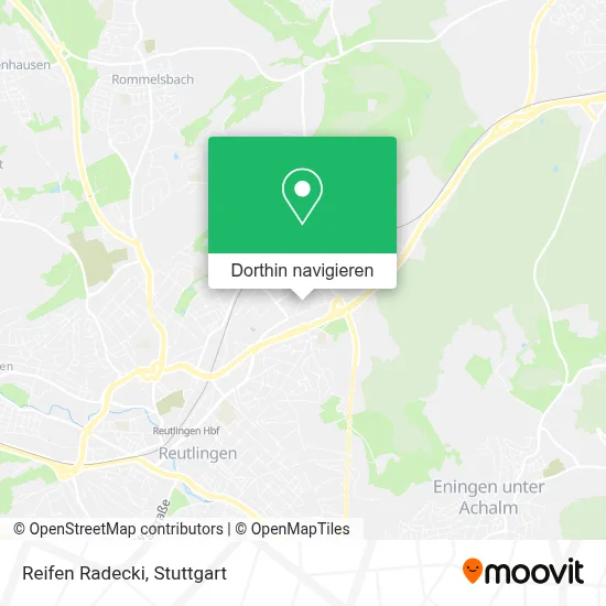 Reifen Radecki Karte