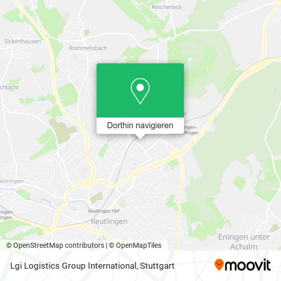 Lgi Logistics Group International Karte