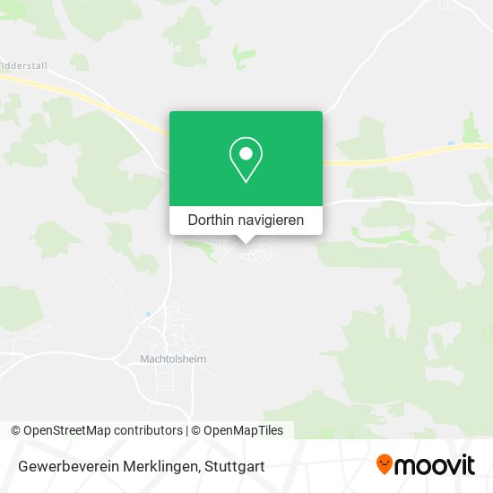 Gewerbeverein Merklingen Karte