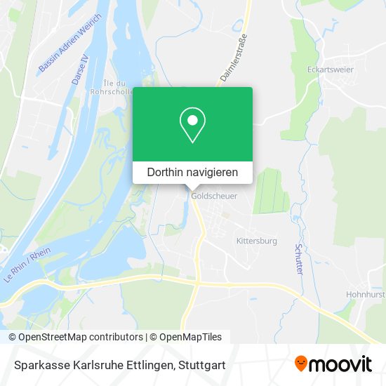 Sparkasse Karlsruhe Ettlingen Karte