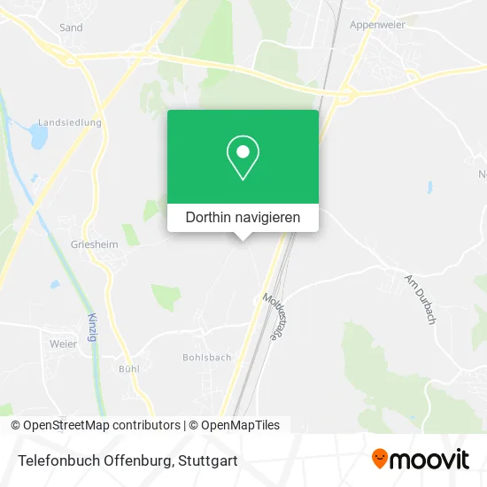 Telefonbuch Offenburg Karte