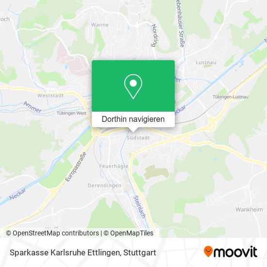 Sparkasse Karlsruhe Ettlingen Karte