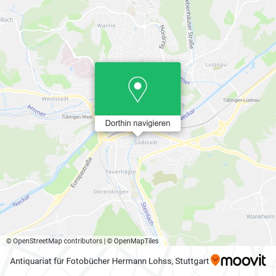 Antiquariat für Fotobücher Hermann Lohss Karte