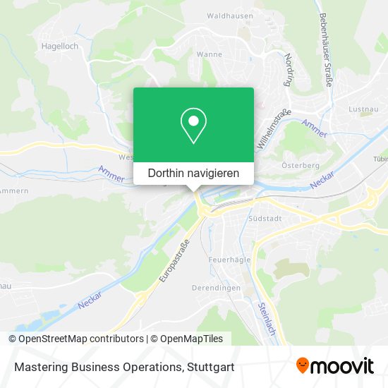 Mastering Business Operations Karte