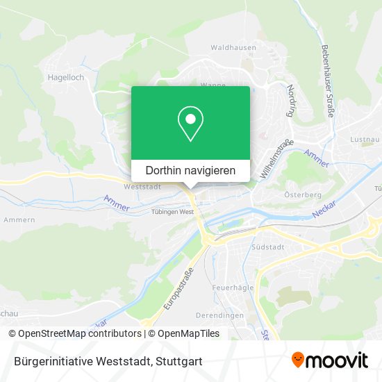 Bürgerinitiative Weststadt Karte