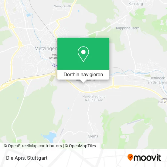 Die Apis Karte