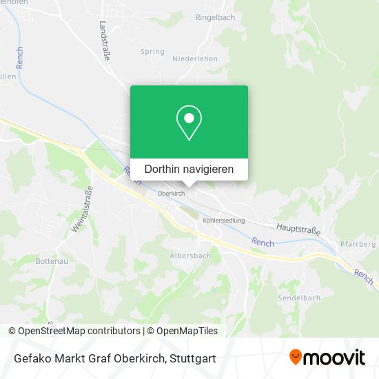 Gefako Markt Graf Oberkirch Karte