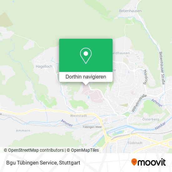 Bgu Tübingen Service Karte