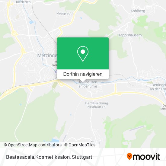 Beatasacala.Kosmetiksalon Karte