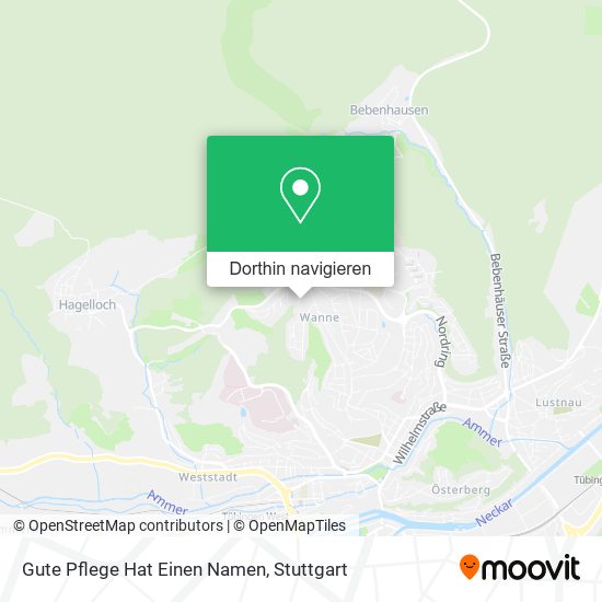Gute Pflege Hat Einen Namen Karte