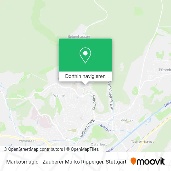 Markosmagic - Zauberer Marko Ripperger Karte