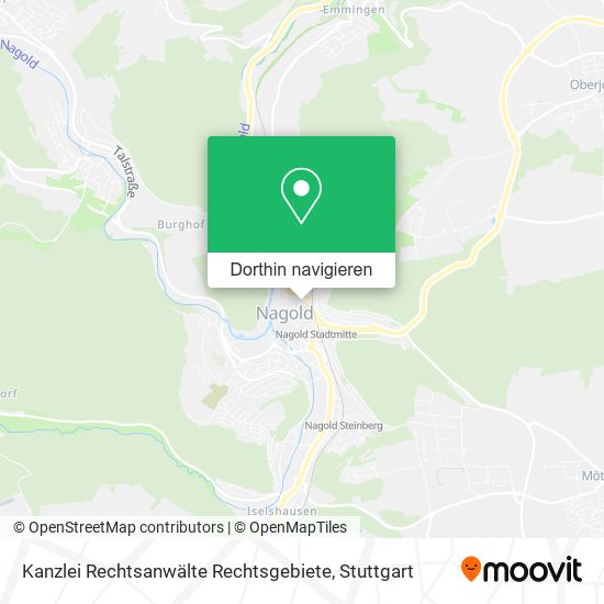 Kanzlei Rechtsanwälte Rechtsgebiete Karte