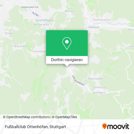 Fußballclub Ottenhöfen Karte