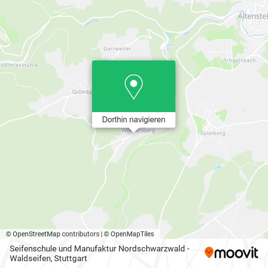 Seifenschule und Manufaktur Nordschwarzwald - Waldseifen Karte