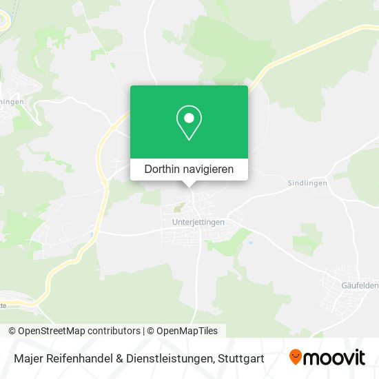 Majer Reifenhandel & Dienstleistungen Karte