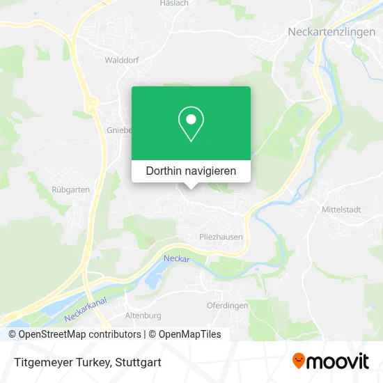 Titgemeyer Turkey Karte