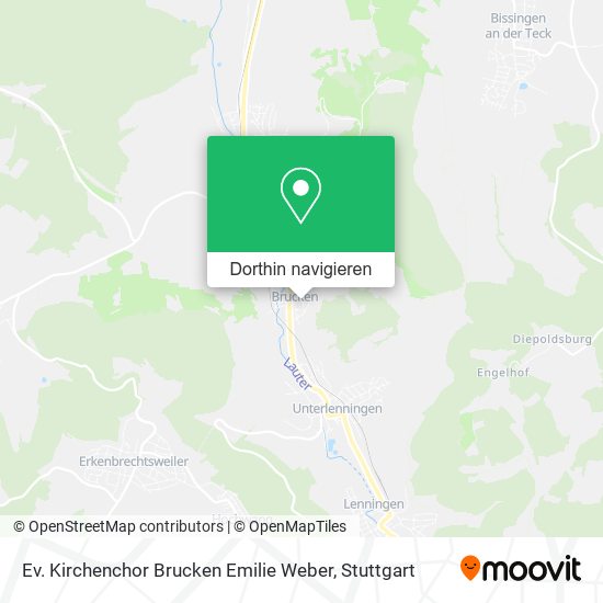 Ev. Kirchenchor Brucken Emilie Weber Karte