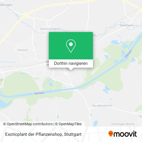 Exoticplant der Pflanzenshop Karte
