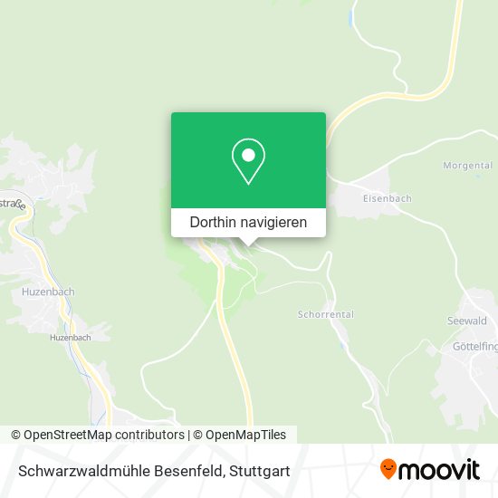 Schwarzwaldmühle Besenfeld Karte