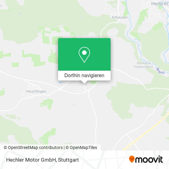 Hechler Motor GmbH Karte