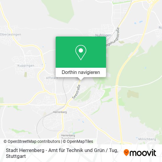 Stadt Herrenberg - Amt für Technik und Grün / Tug Karte