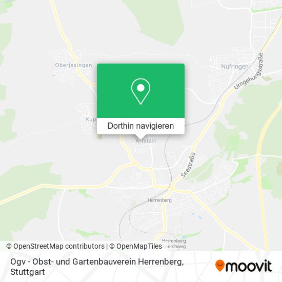 Ogv - Obst- und Gartenbauverein Herrenberg Karte