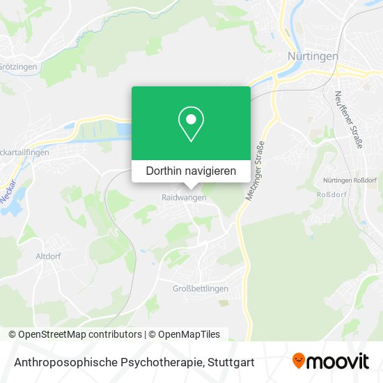 Anthroposophische Psychotherapie Karte