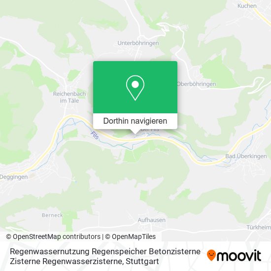 Regenwassernutzung Regenspeicher Betonzisterne Zisterne Regenwasserzisterne Karte