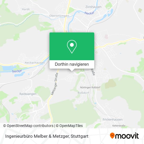 Ingenieurbüro Melber & Metzger Karte