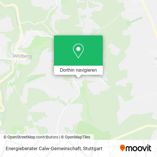 Energieberater Calw-Gemeinschaft Karte