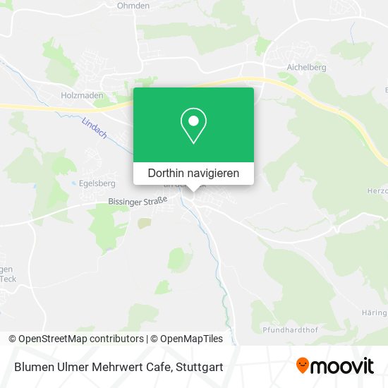 Blumen Ulmer Mehrwert Cafe Karte