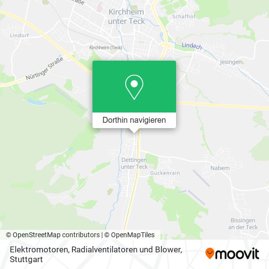 Elektromotoren, Radialventilatoren und Blower Karte