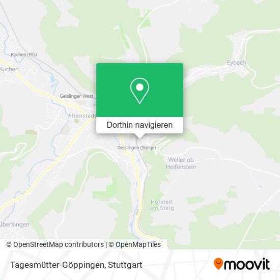 Tagesmütter-Göppingen Karte