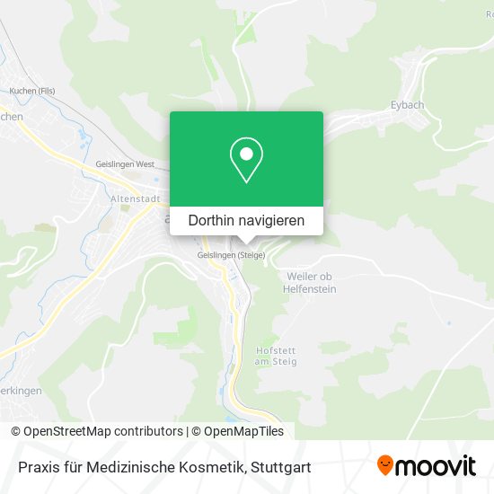 Praxis für Medizinische Kosmetik Karte